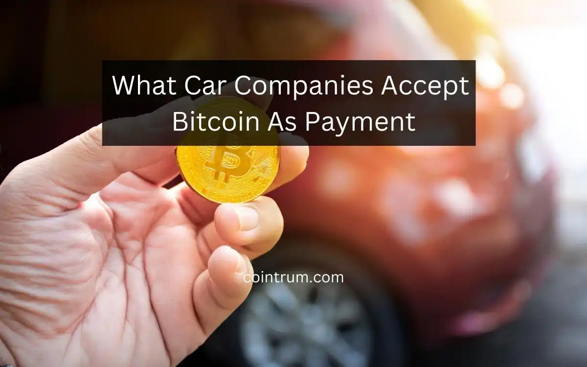 what car companies accept bitcoin as payment